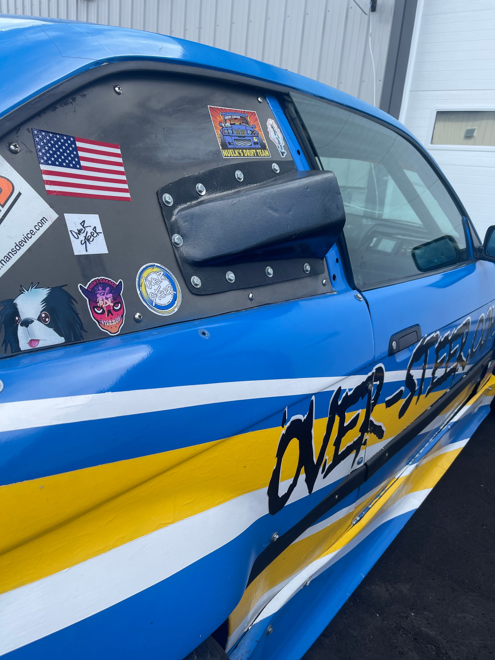 Circle Over-Steer Logo Sticker