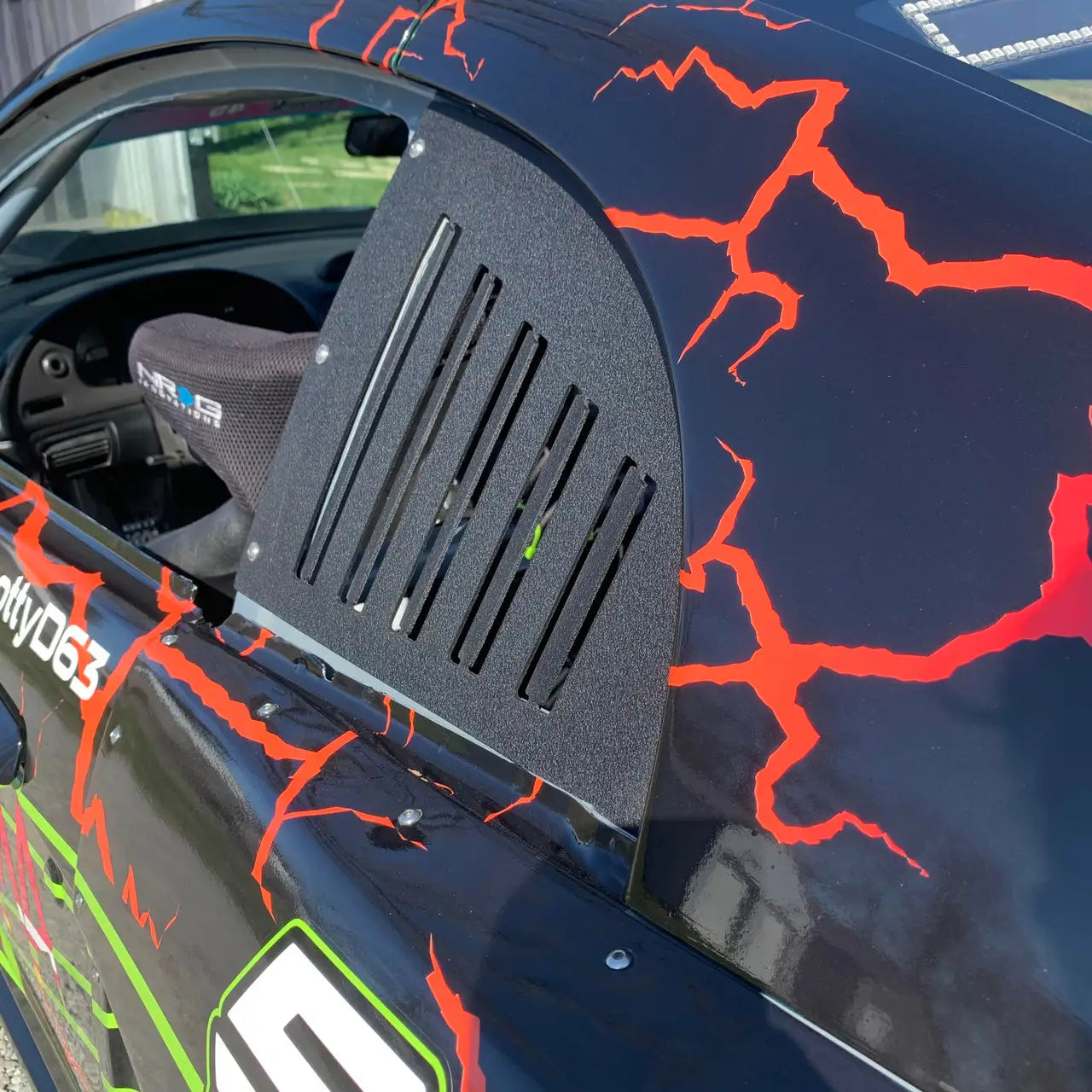 94-04 Mustang Race Rear Quarter Window Kit