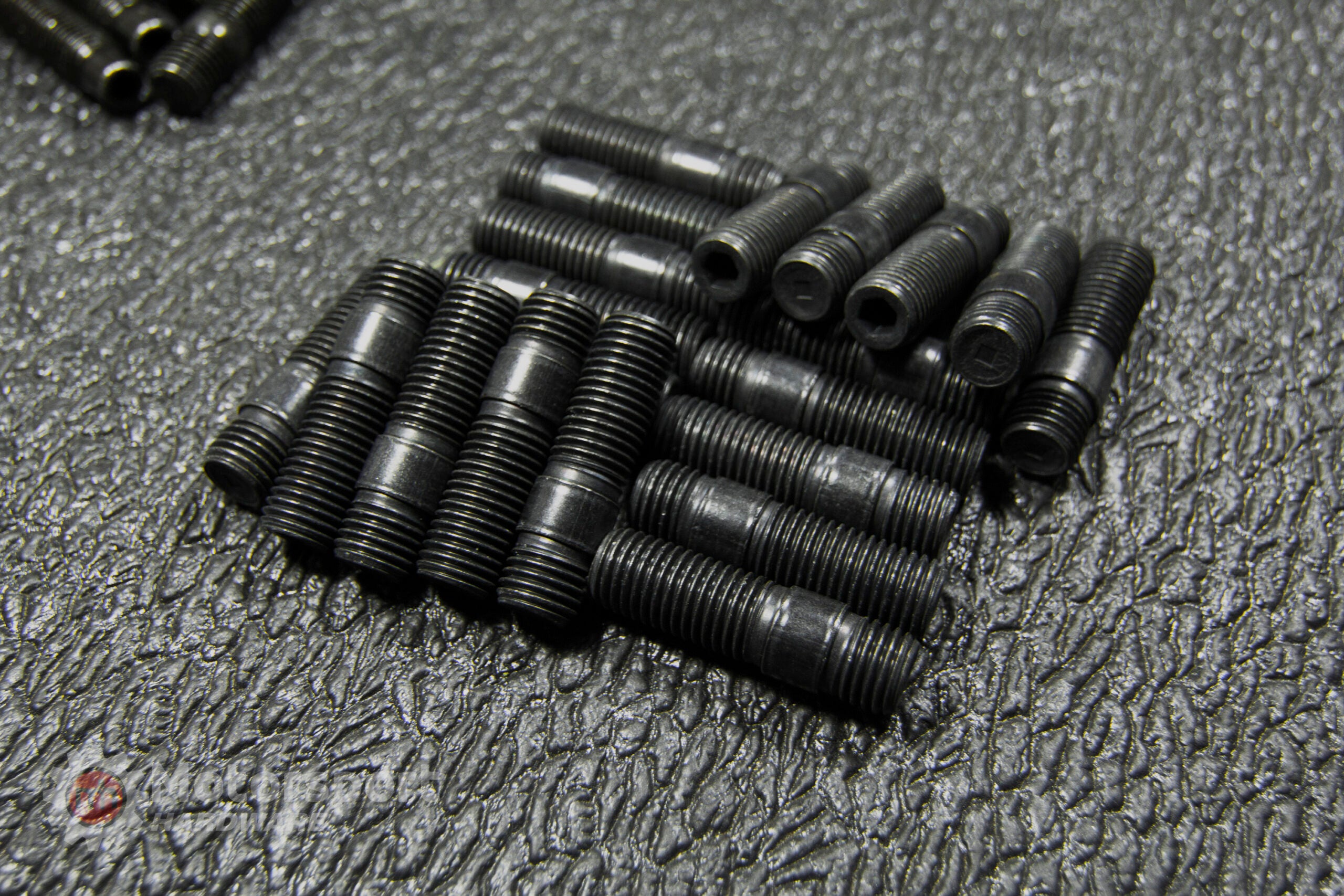 Motorsport Hardware - 44mm Black Race Stud Kit 12×1.5