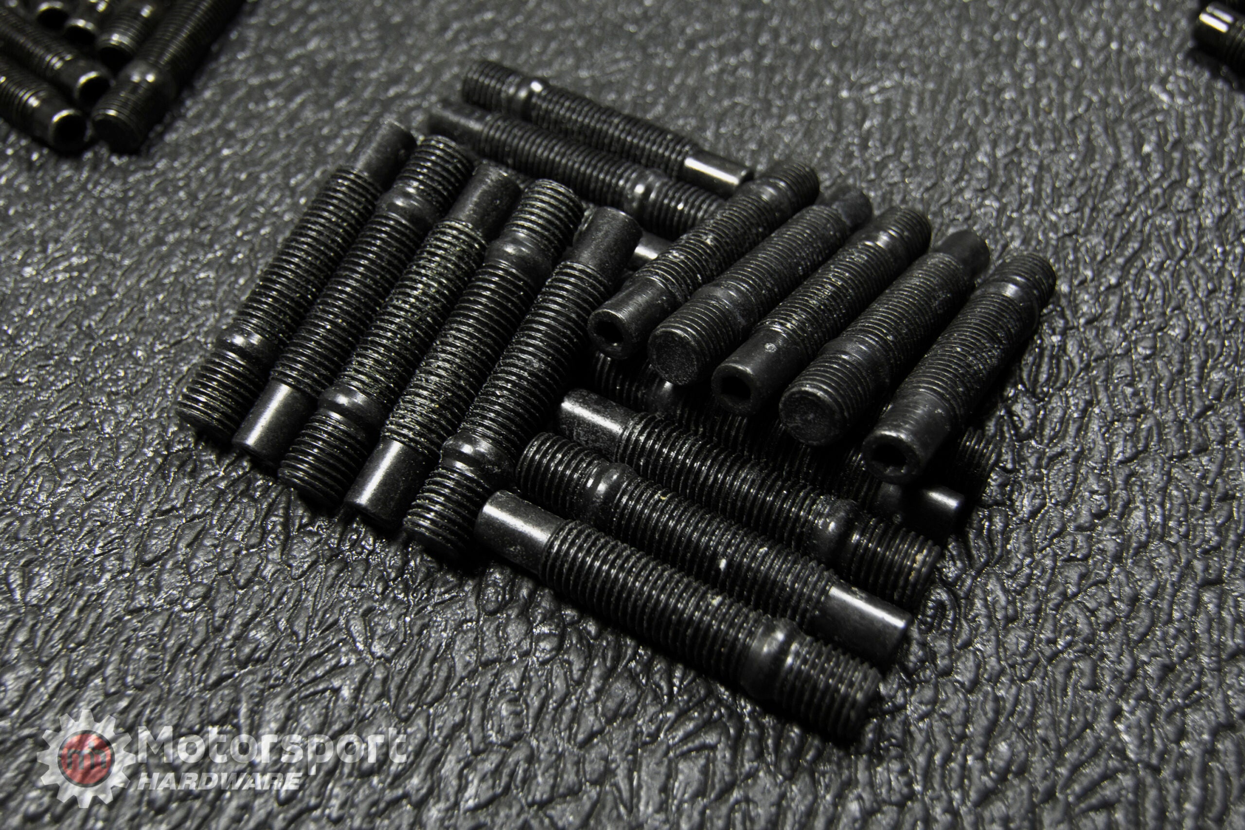 Motorsport Hardware - 68mm Black Race Stud Kit 12×1.5