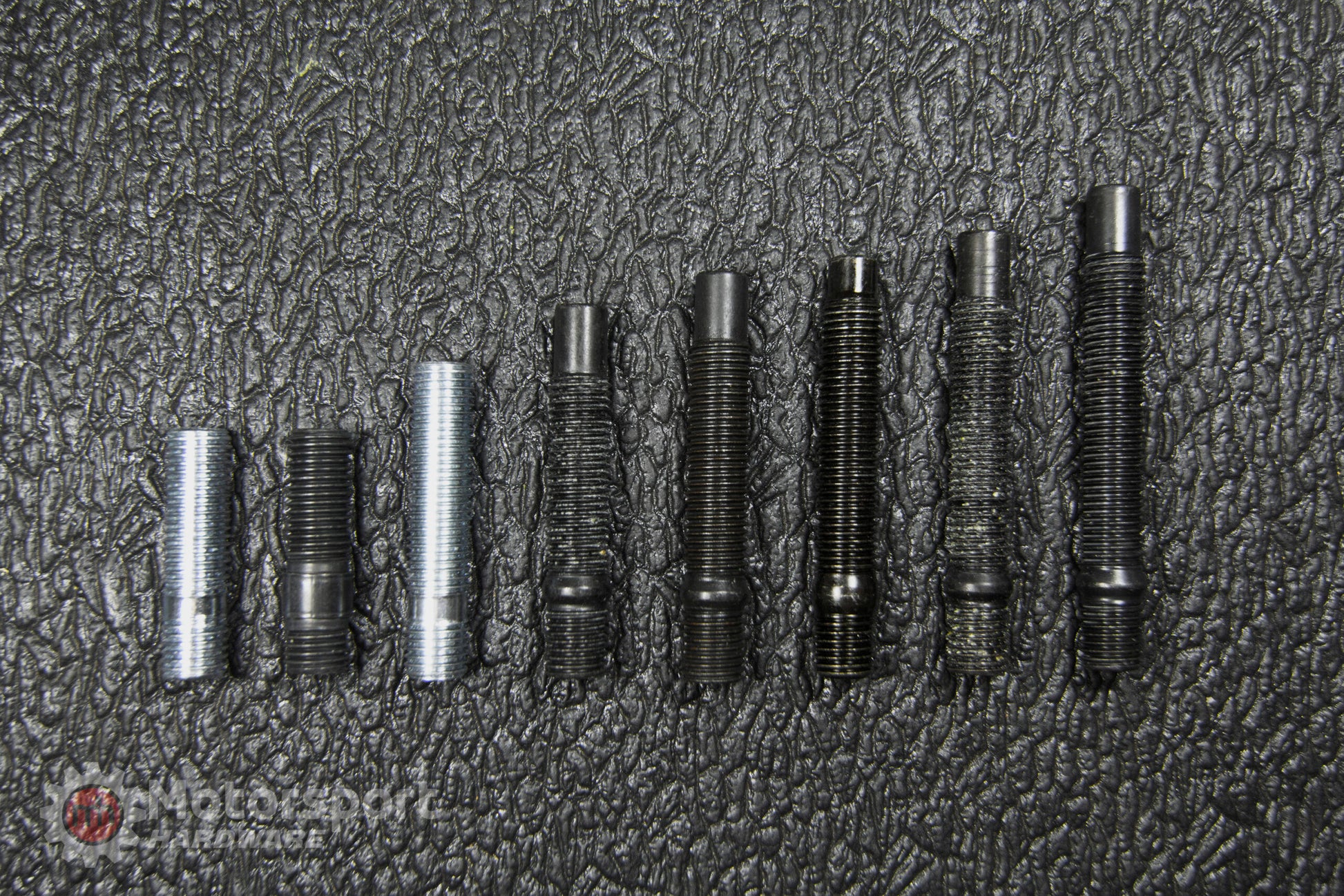 Motorsport Hardware - 75mm Black Race Stud Kit 12×1.5