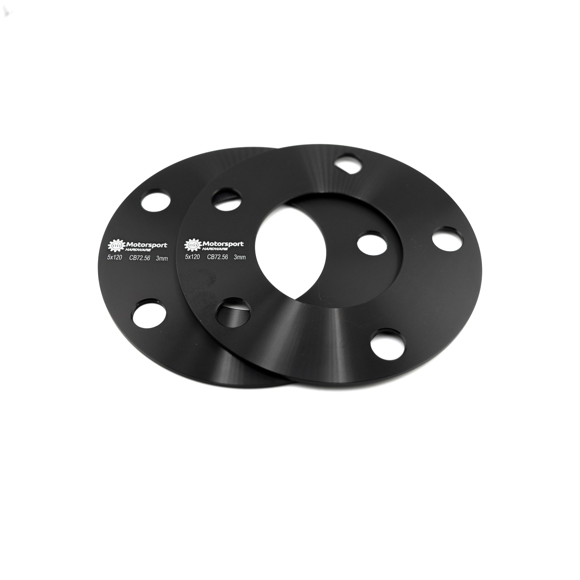 Motorsport Hardware - 3mm 5×120 72.6cb Spacers