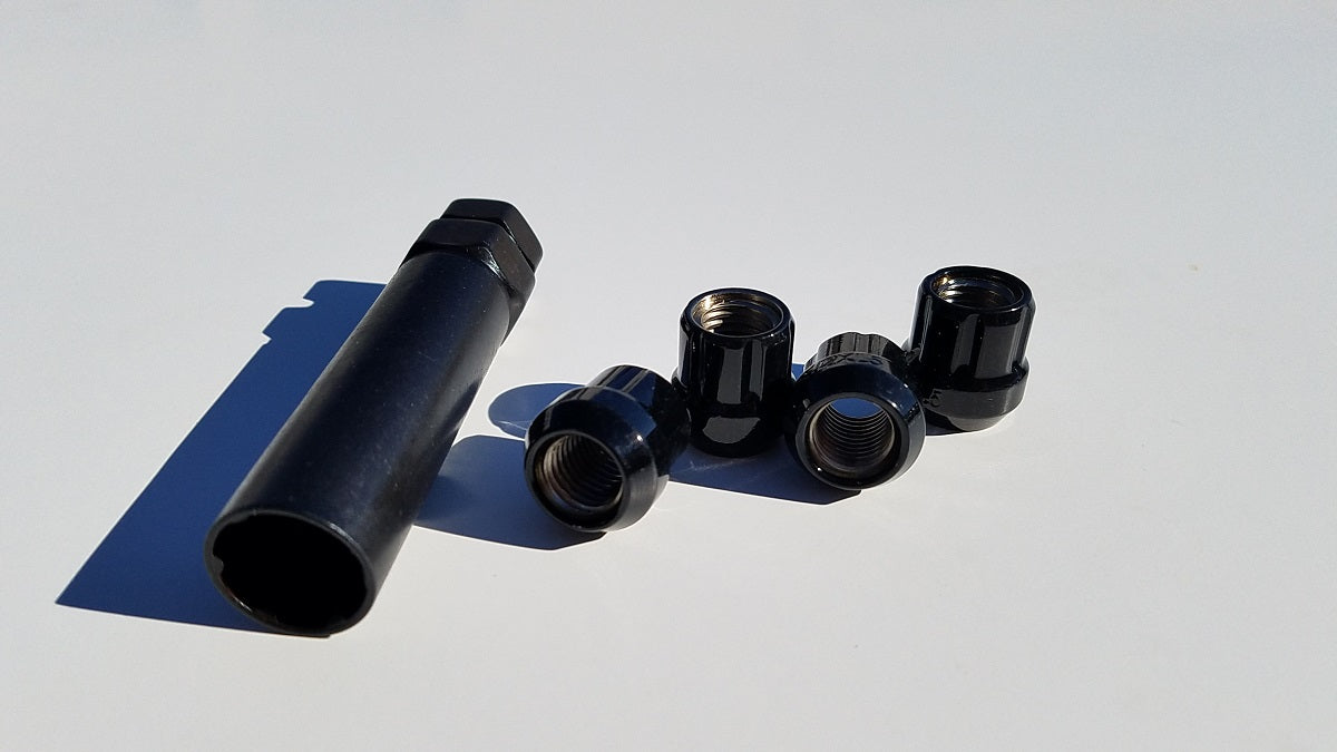 Motorsport Hardware - 12×1.5 Black Short Tuner LOCK Kit
