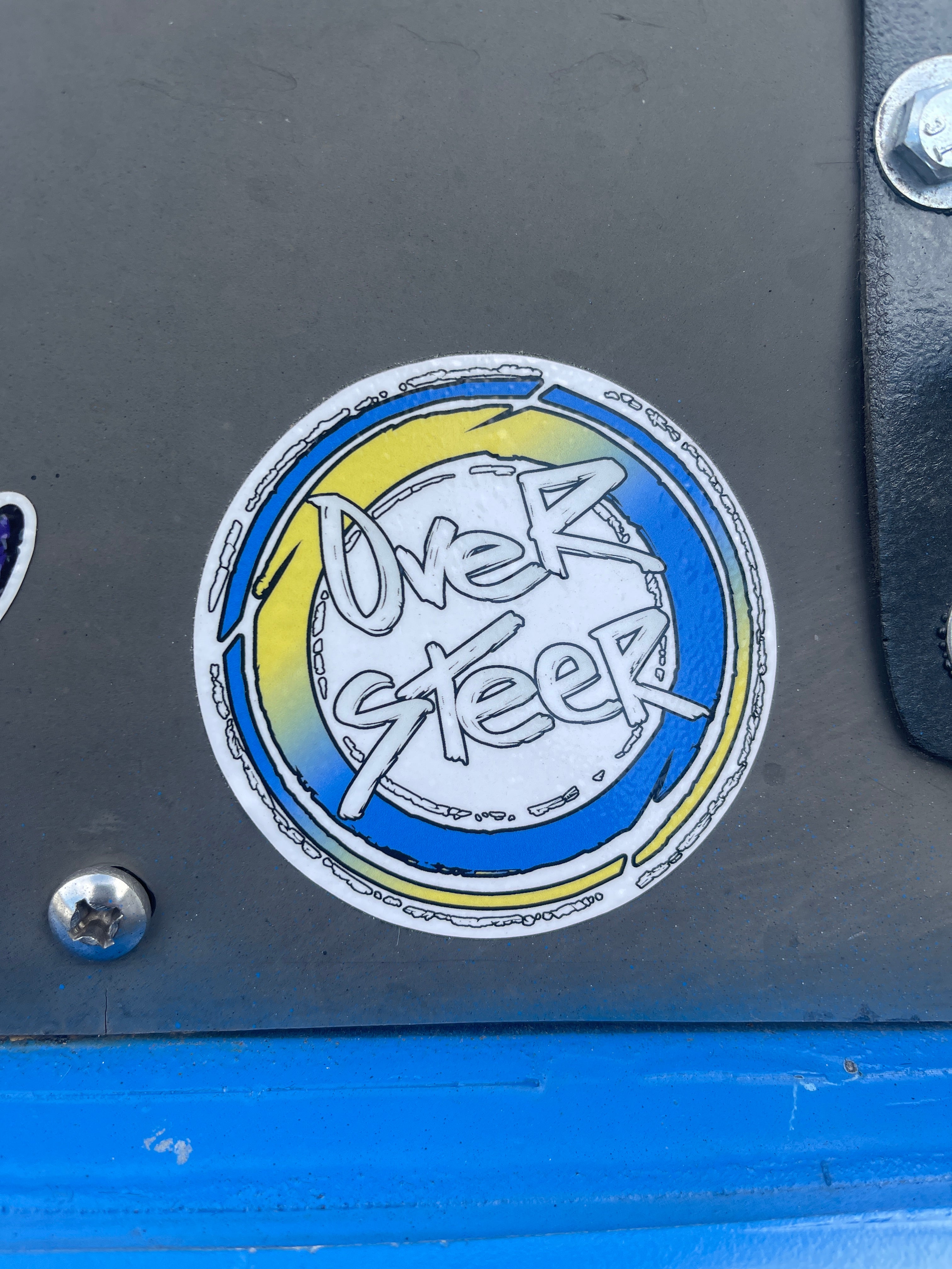 Circle Over-Steer Logo Sticker