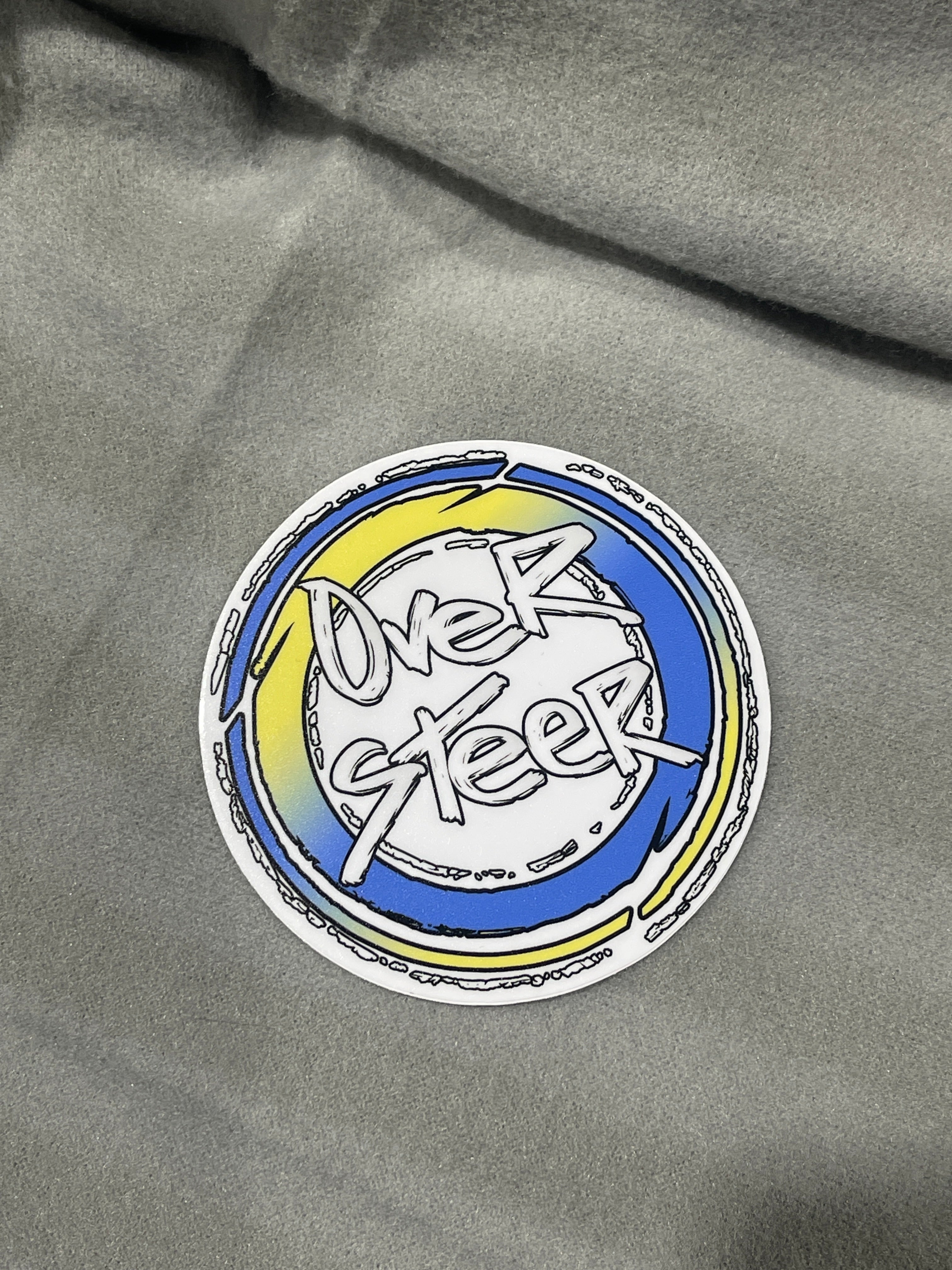 Circle Over-Steer Logo Sticker