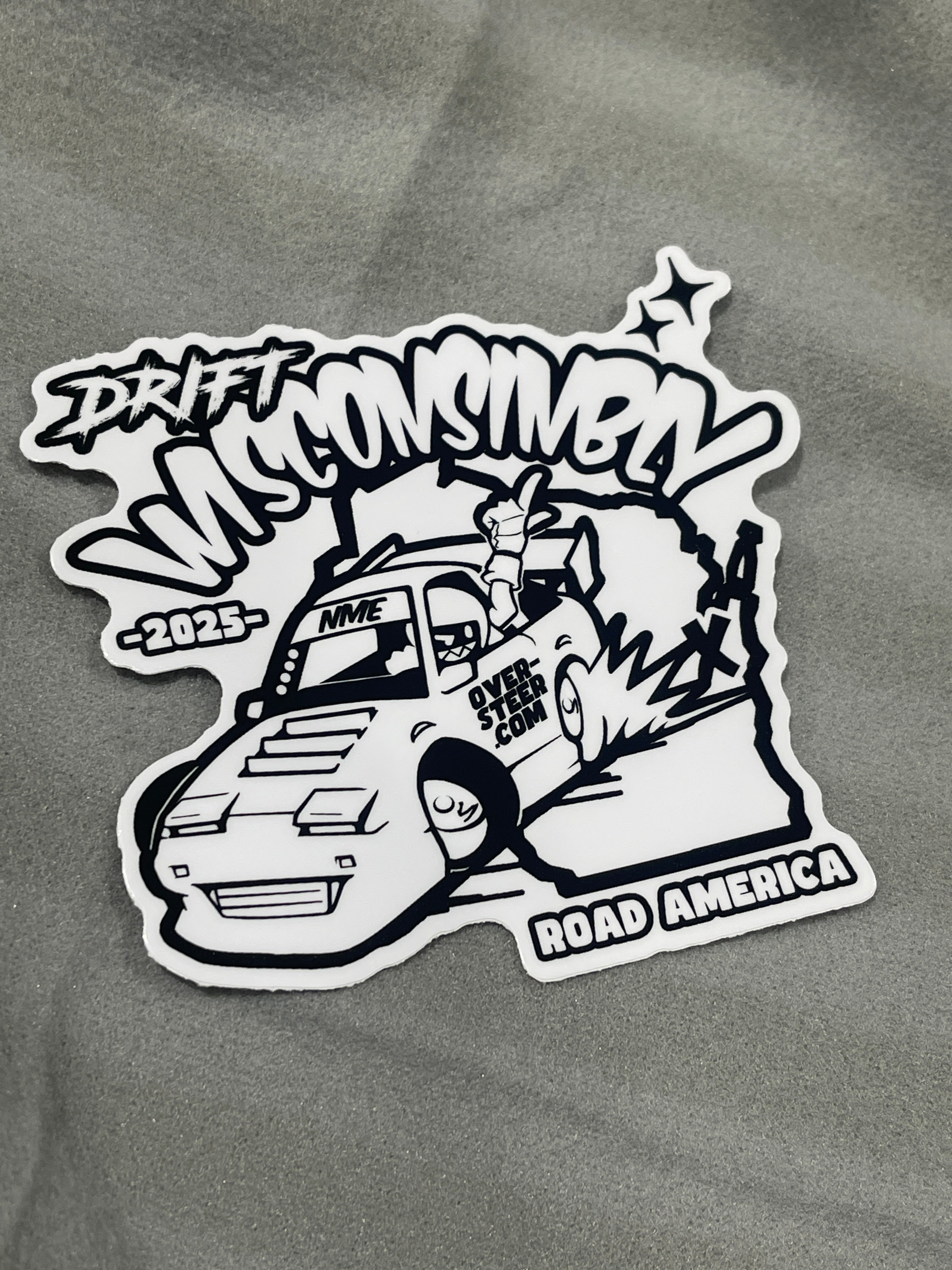 4" Drift Wisconsinbly 2025 RA Sticker