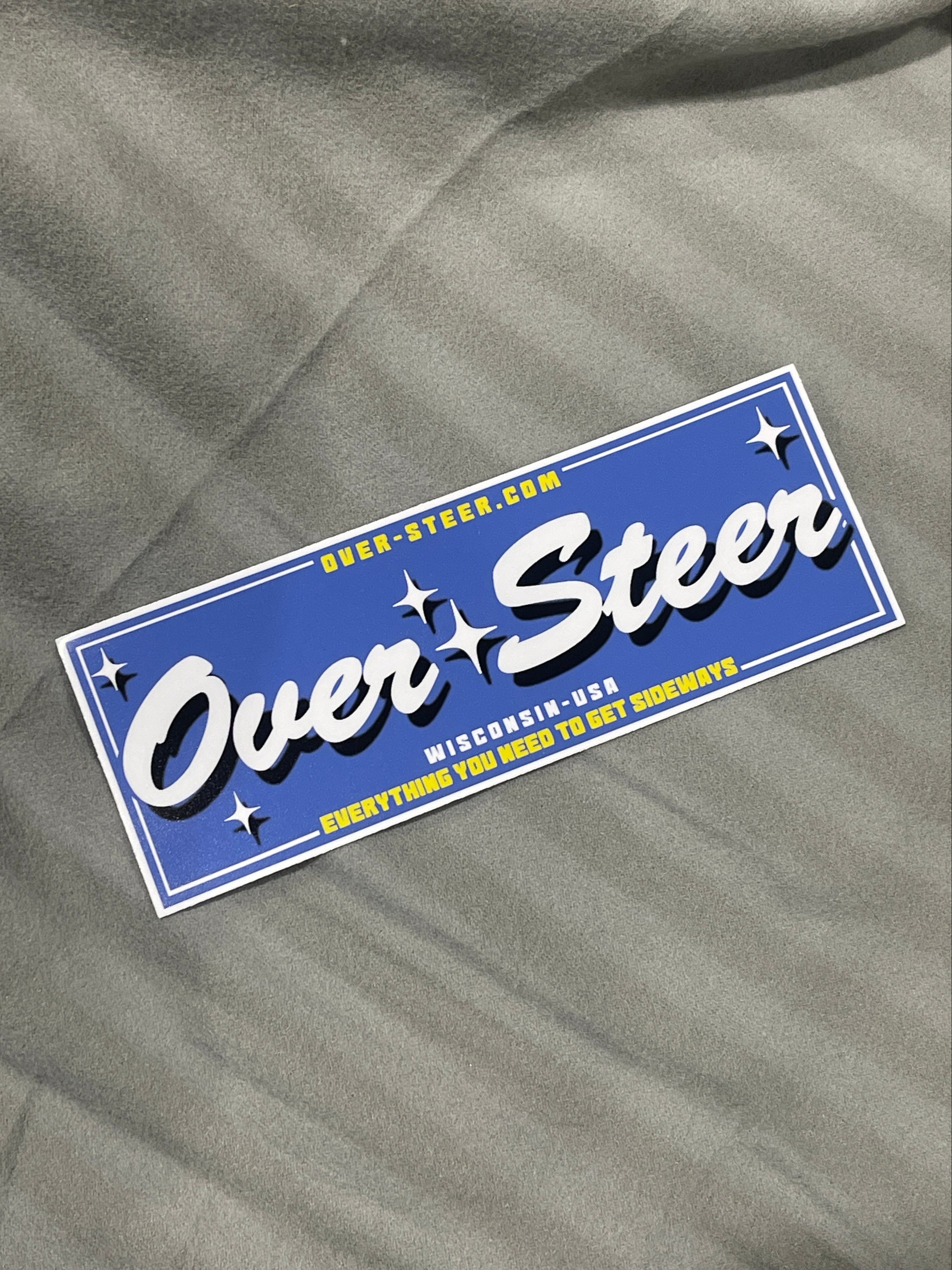 Over Steer Bumper Sticker