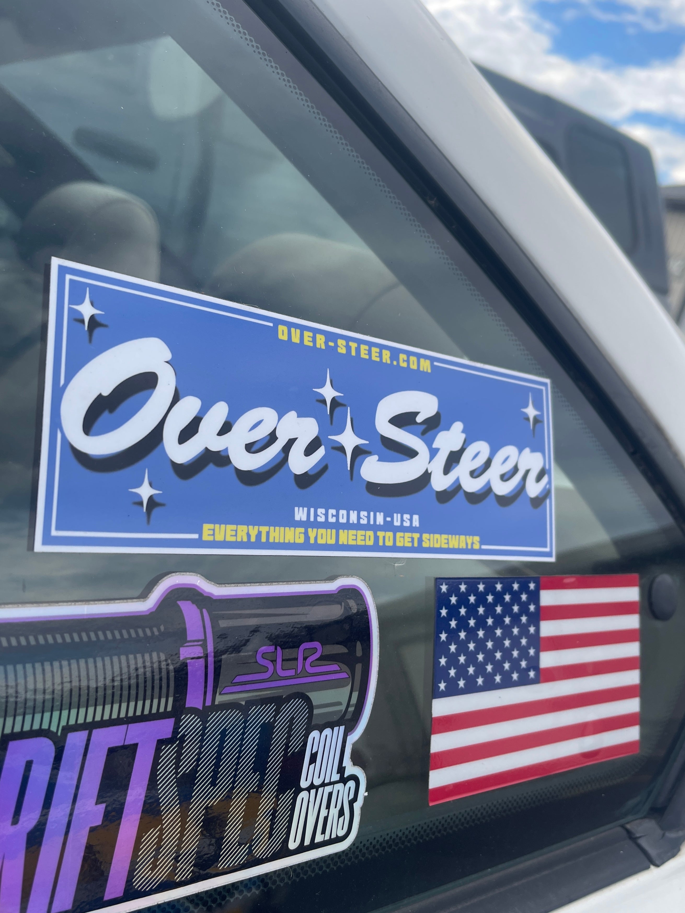 Over Steer Bumper Sticker