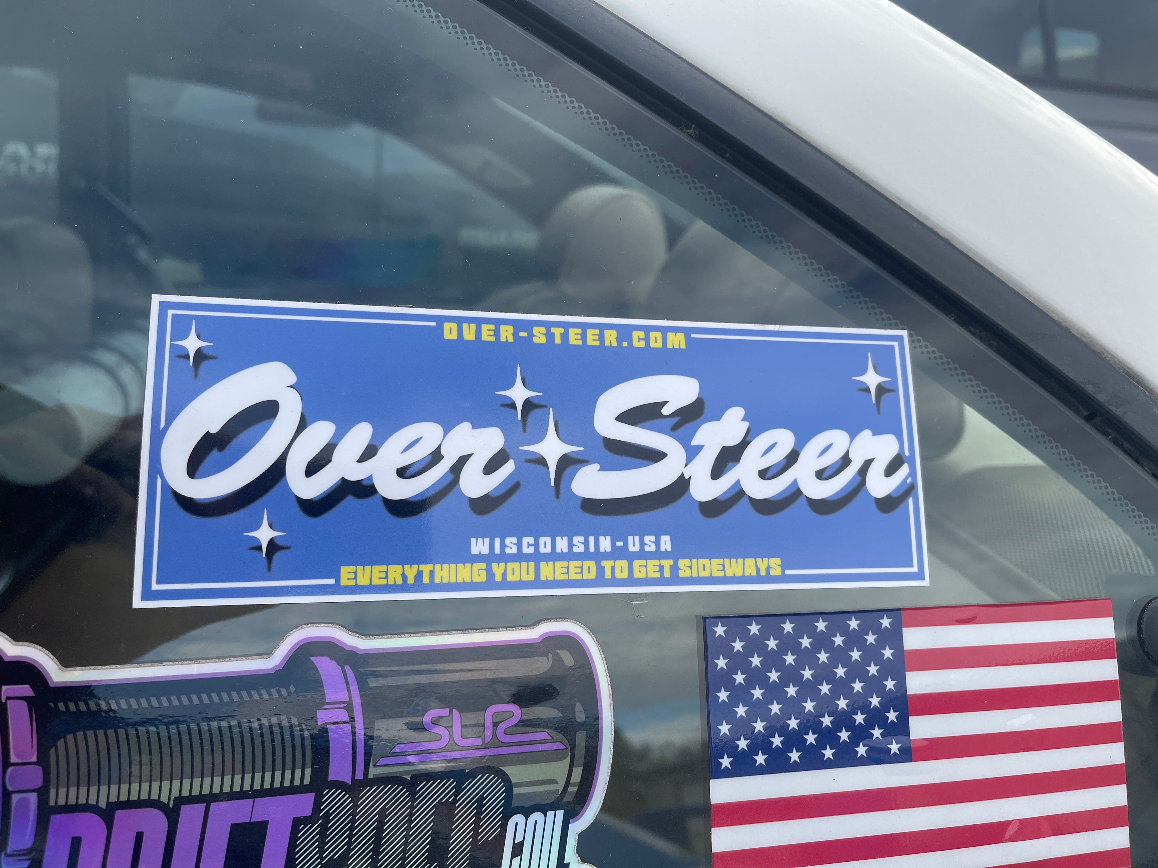 Over Steer Bumper Sticker