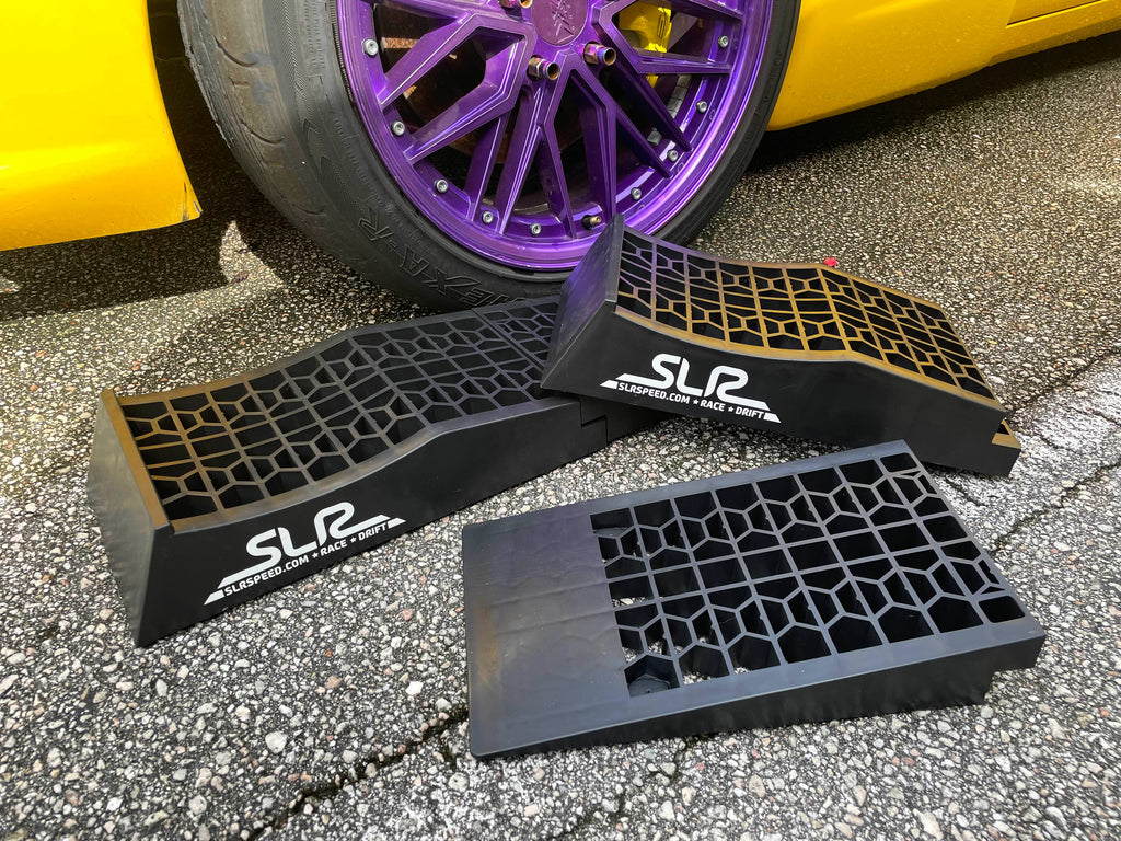 SLR Car Ramps for Oil Change