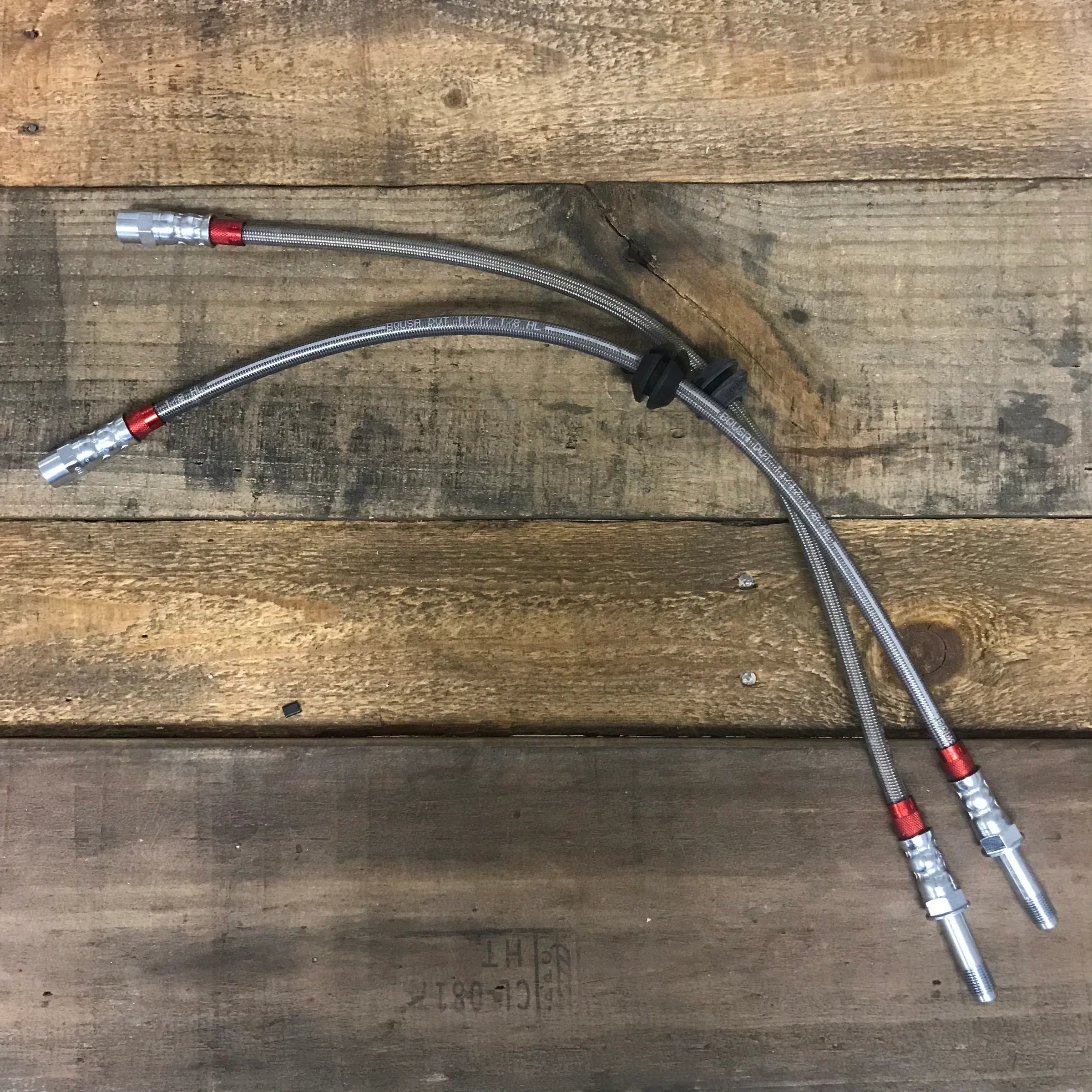 E46 extended brake lines