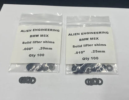 Alien Engineering BMW M50,M52,M54,S50,S52 Solid Lifter Conversion Shims