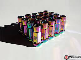 Motorsport Hardware - *CLEARANCE* 65mm Black Stud 5-Lug Kit 14×1.25 & MH Titan nuts Package