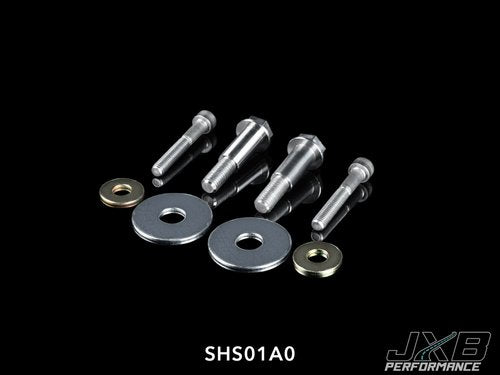 Driveshaft Carrier Spare Hardware Set - 2x M8x1.25 (UNI05B0) Shoulder Bolts and 2x M6x40 Clamping Bolts