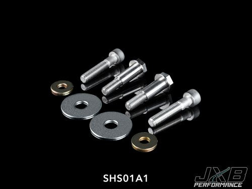 Driveshaft Carrier Spare Hardware Set - 2x M8x1.25 (UNI05B0) Shoulder Bolts and 2x M8x40 Clamping Bolts