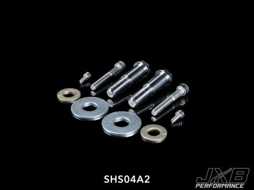 Driveshaft Carrier Spare Hardware Set - 2x M10x1.5 (UNI05B4) Shoulder Bolts and 2x M6 Clamping Bolts w/ 2x M4x0.7x8 mm Bolts