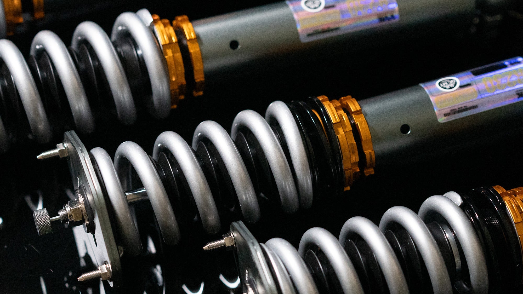 Mercedes R230 25-Way Adjustable Coilover Conversion Kit with Adjustable Sway Bars and Power Steering (SL280, SL350, SL500, SL55, SL550, SL63, SL600, SL65)