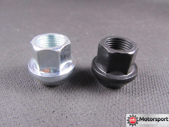 Motorsport Hardware - 82mm Black Bullet Nose Stud Kit 14×1.25
