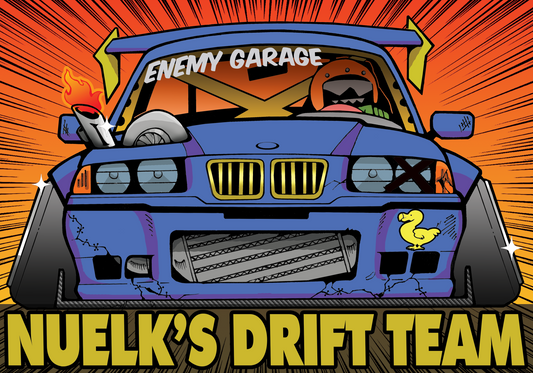 Nuelk's Drift Team Sticker