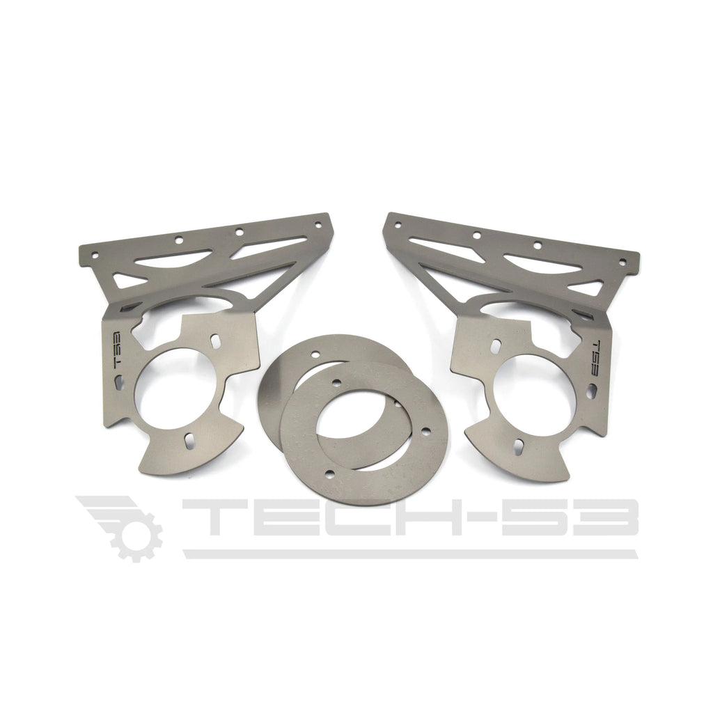 BMW E46 Bolt-on strut tower reinforcement plates