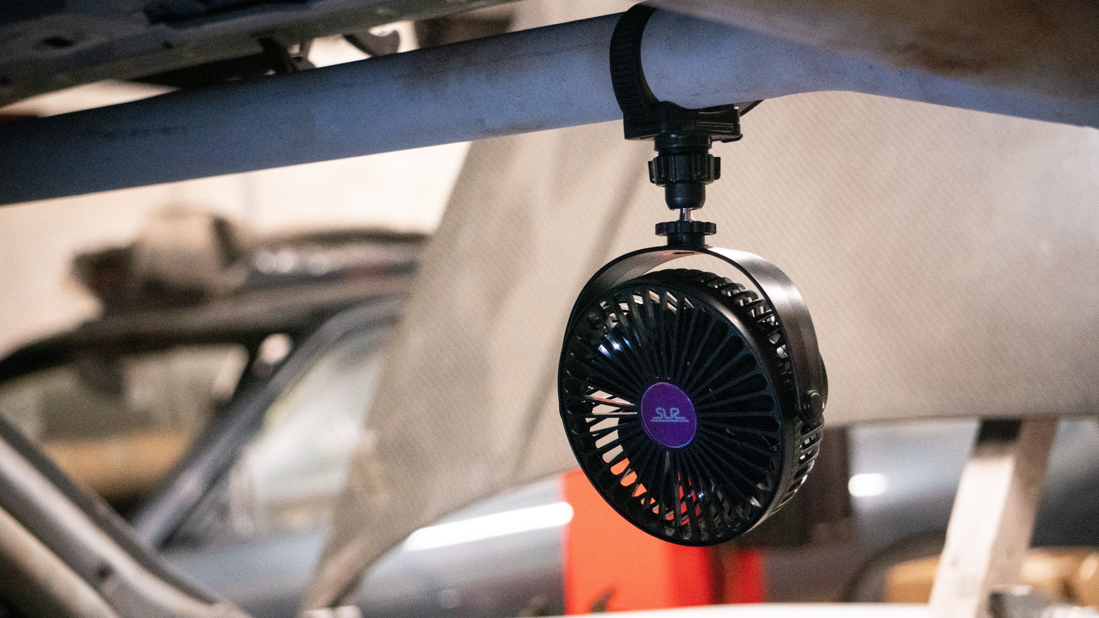 SLR Big Angle Fan - Roll Cage, Visor, or Window Mount