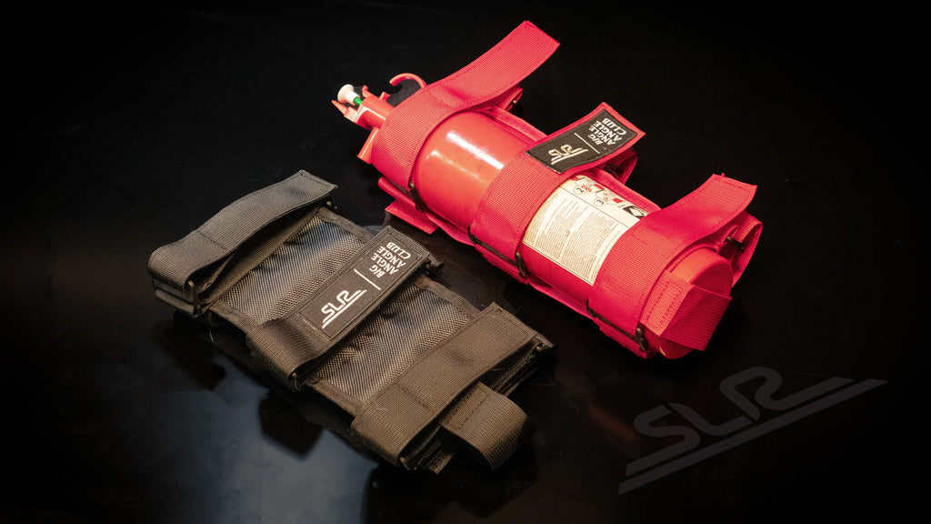 SLR Fire Extinguisher Roll Cage Mount