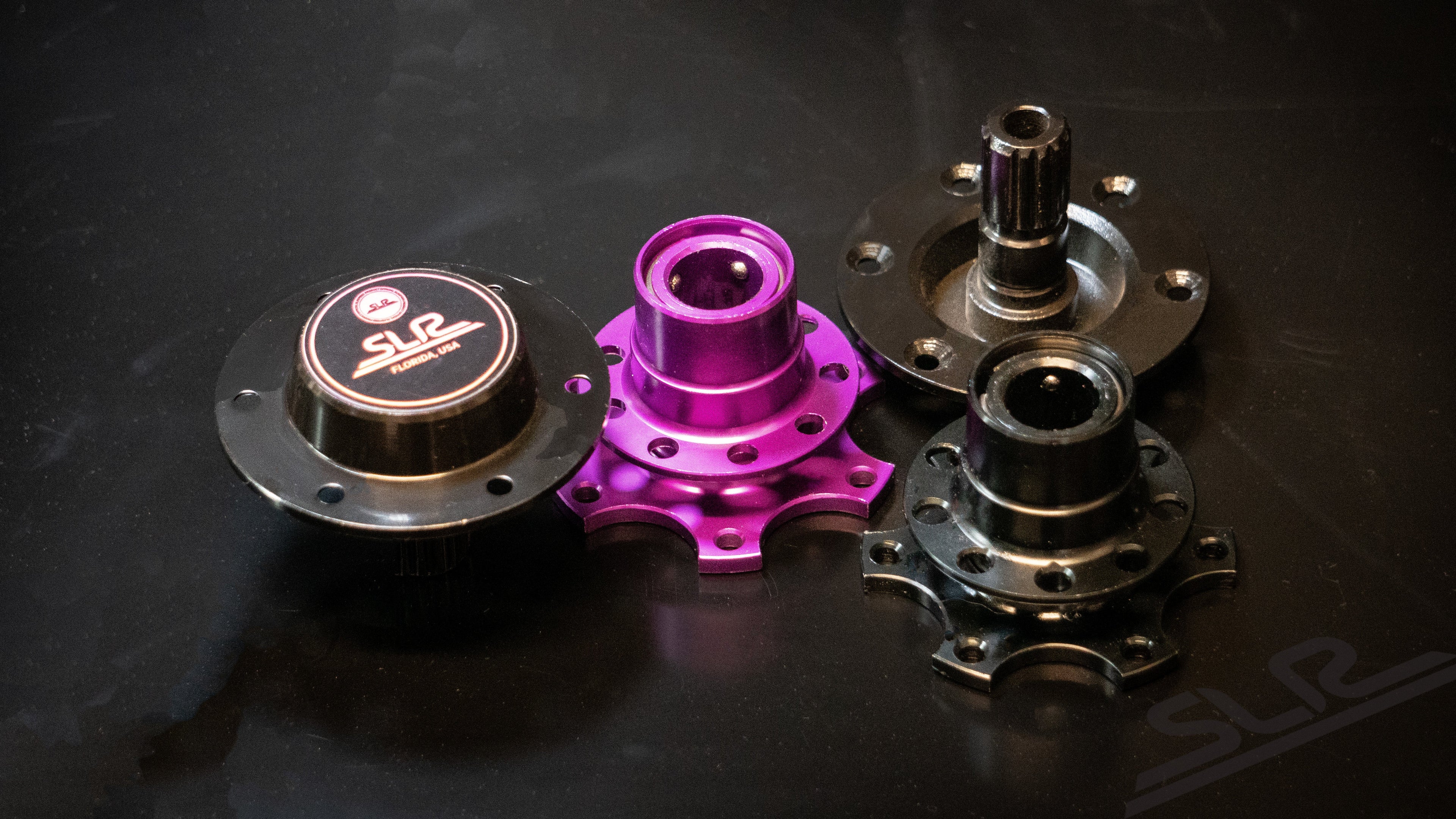 SLR Star Spline Quick Release Hub for Steering Wheels