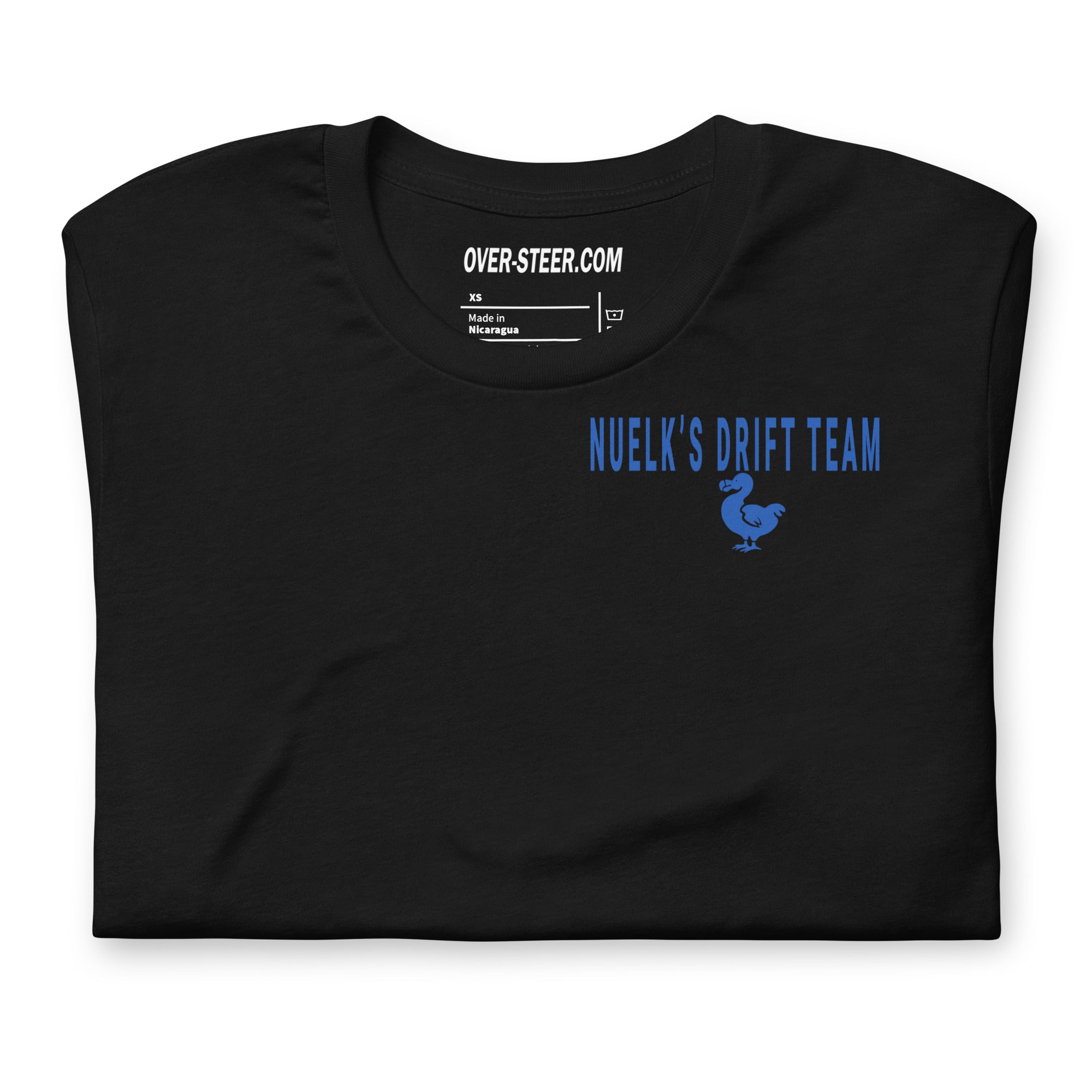 Nuelk's Drift Team T-Shirt Front logo