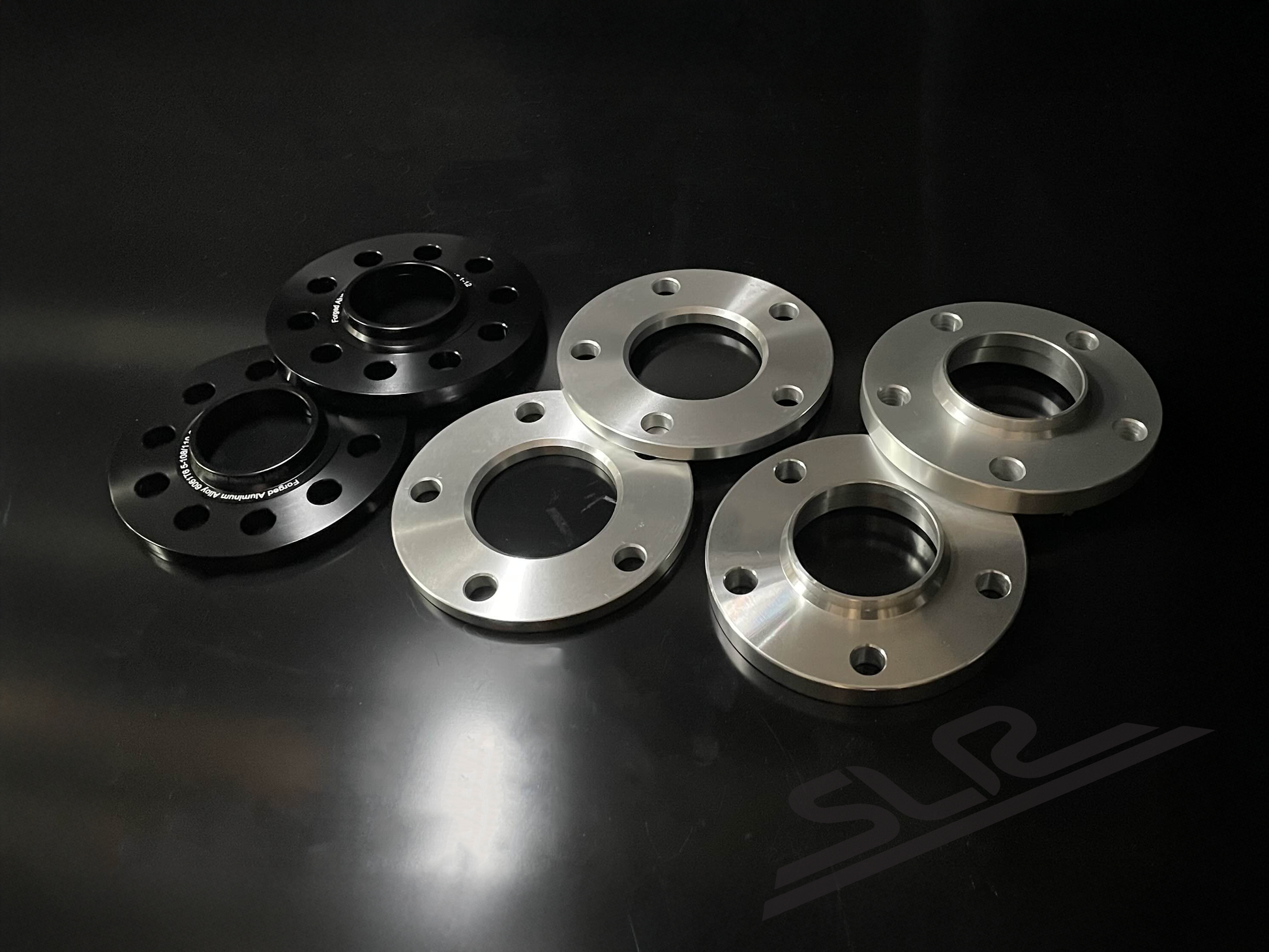 SLR 4x100 Wheel Spacers Set for Compact Cars and Performance Vehicles (2 Pieces)